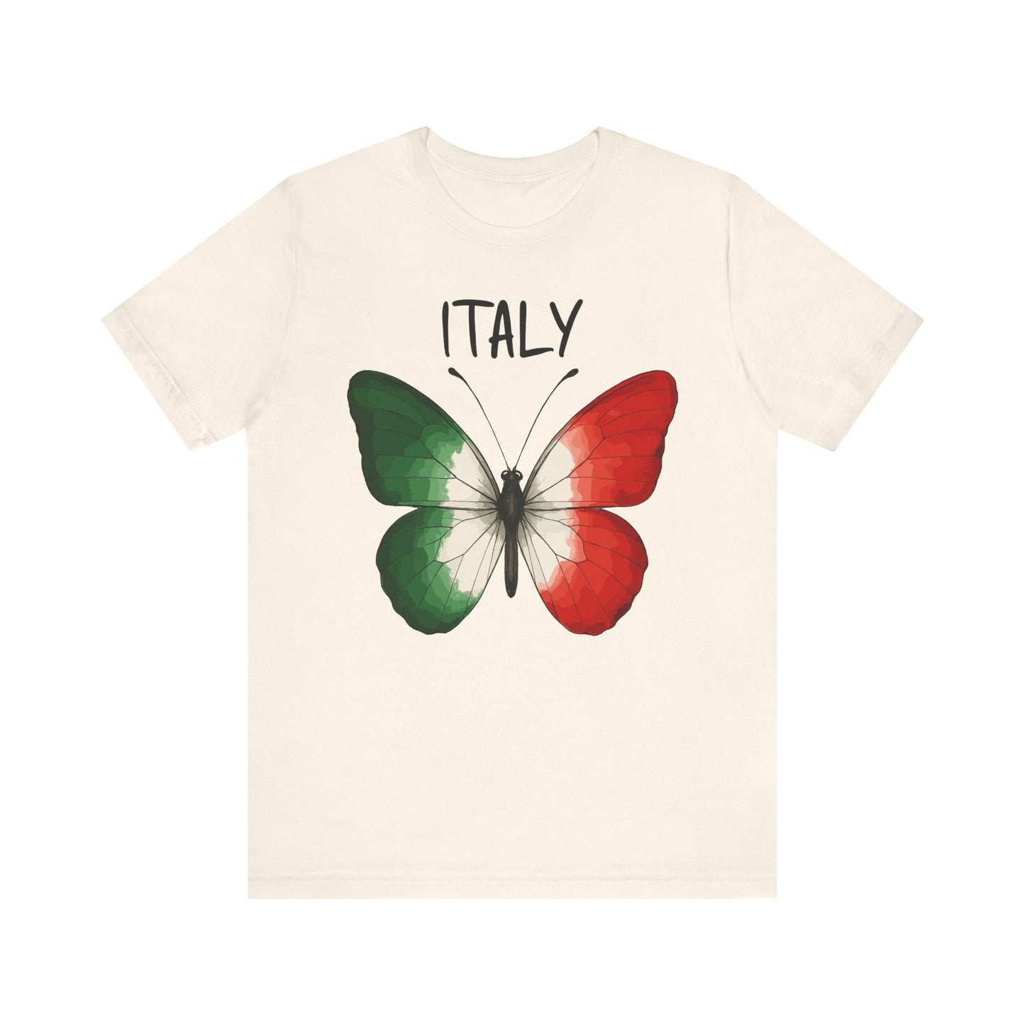 Italian Flag Butterfly T-Shirt