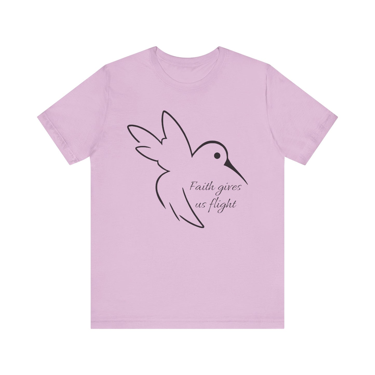 Hummingbird Faith Gives Us Flight T-Shirt