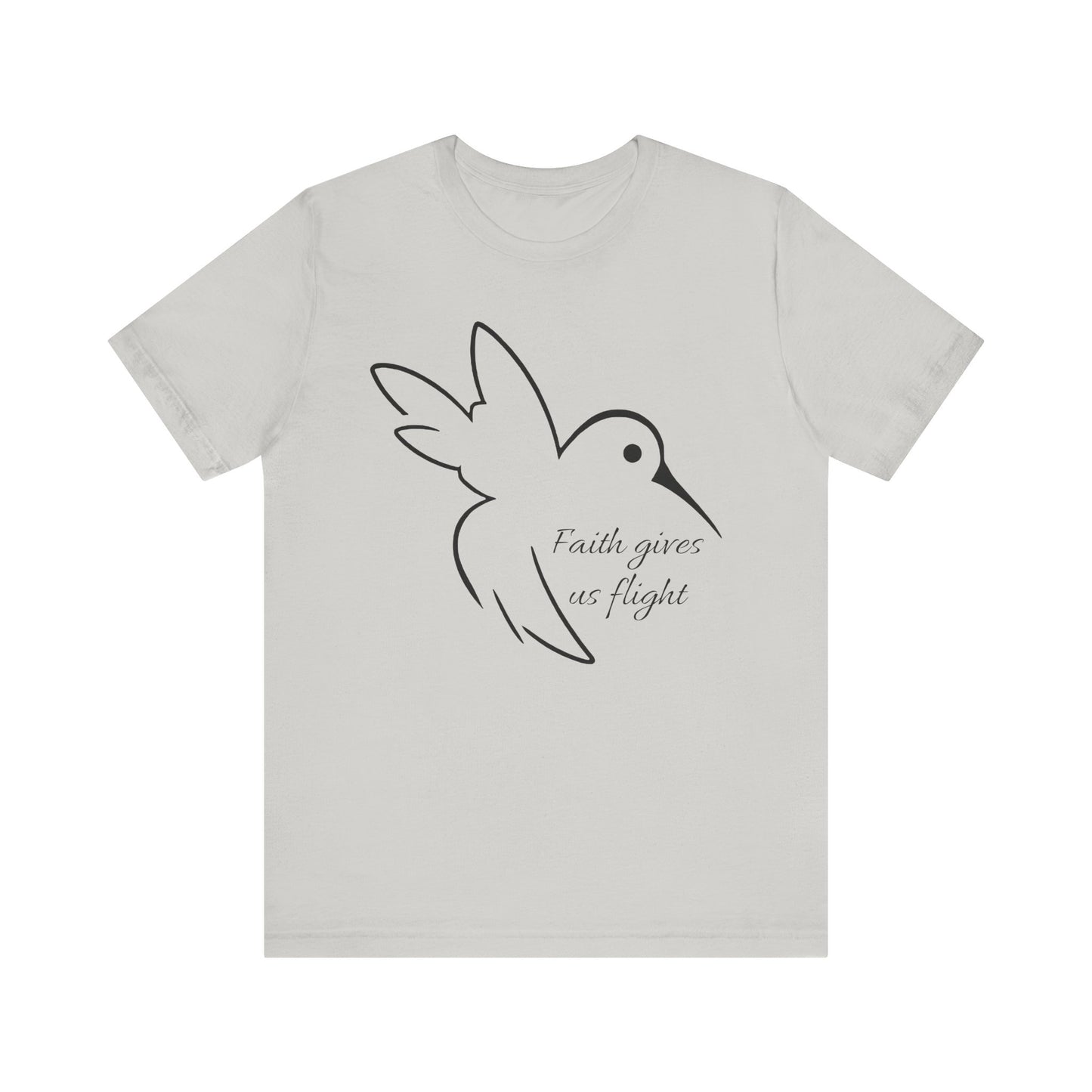 Hummingbird Faith Gives Us Flight T-Shirt