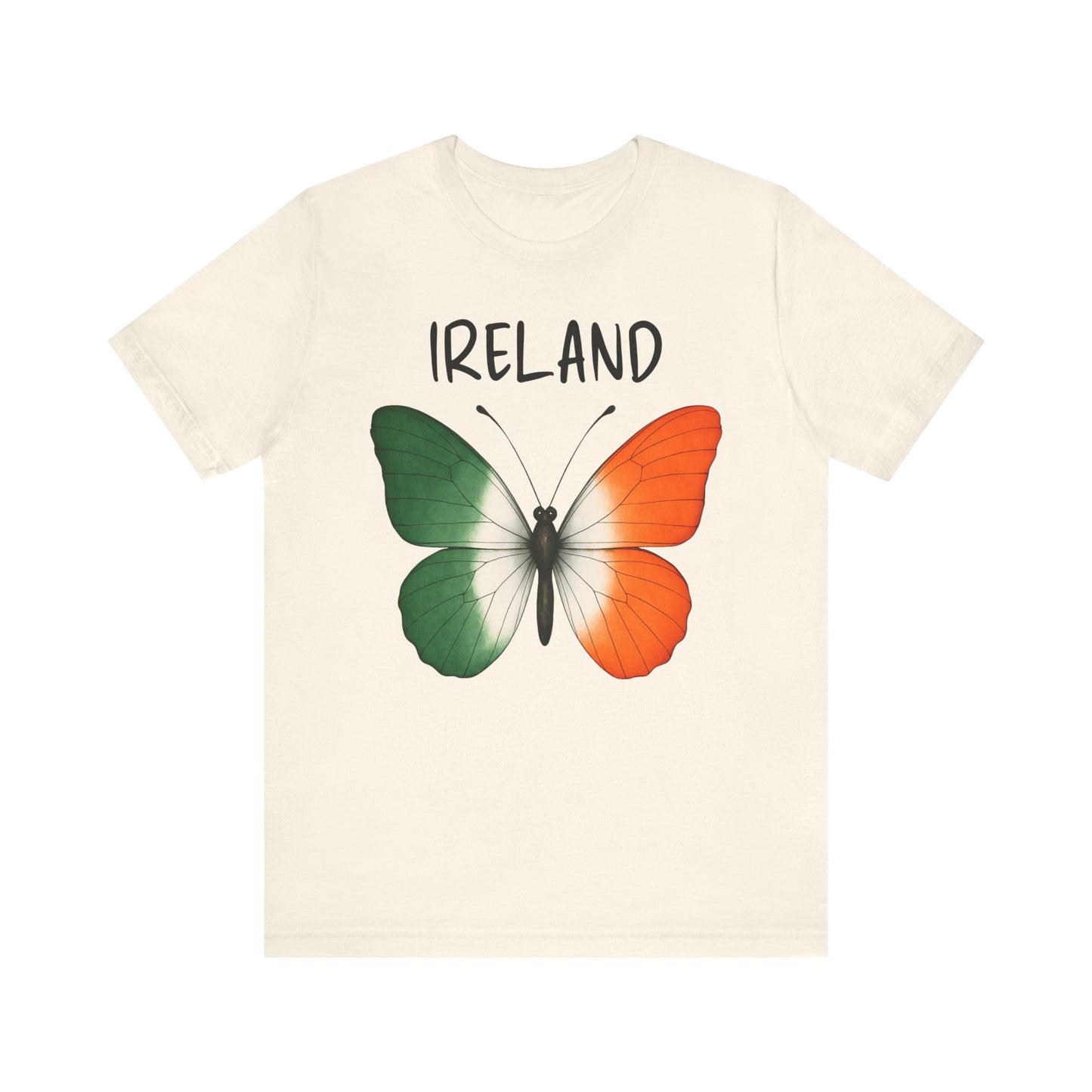 Ireland Flag Butterfly T-Shirt