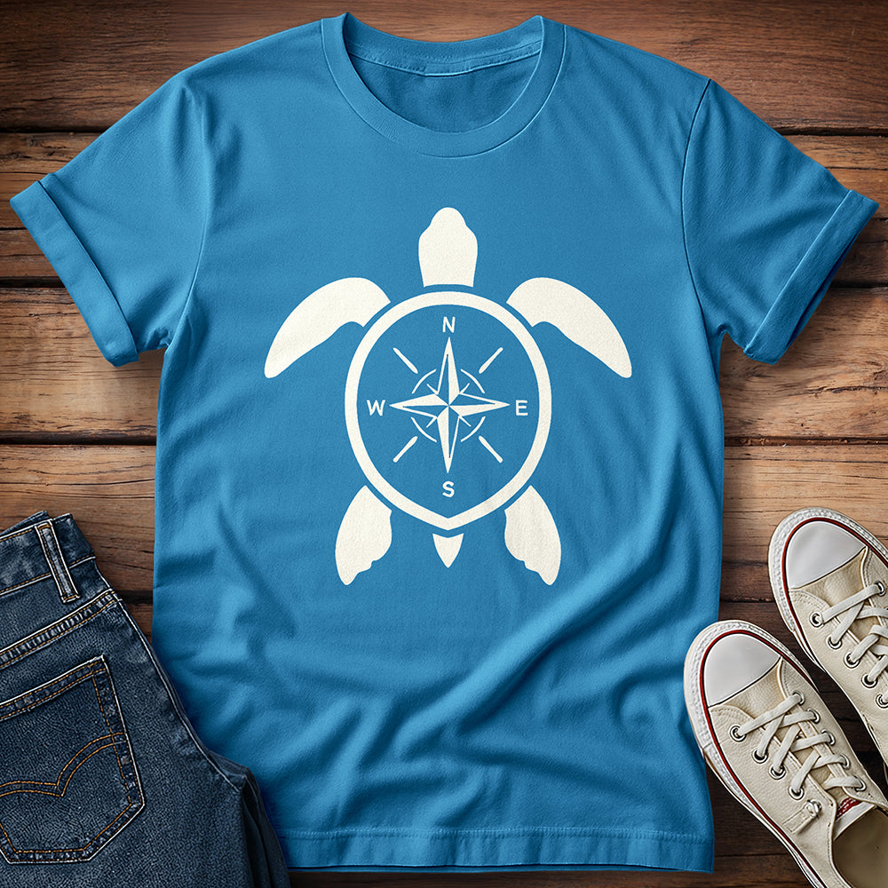 Sea Turtle Compass T- Shirt