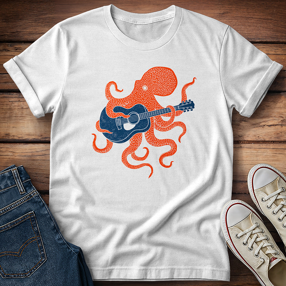 Octopus Playing Guitar T-Shirt