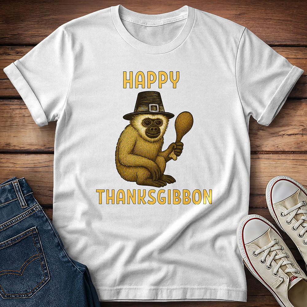 Happy Thanksgibbon T-Shirt