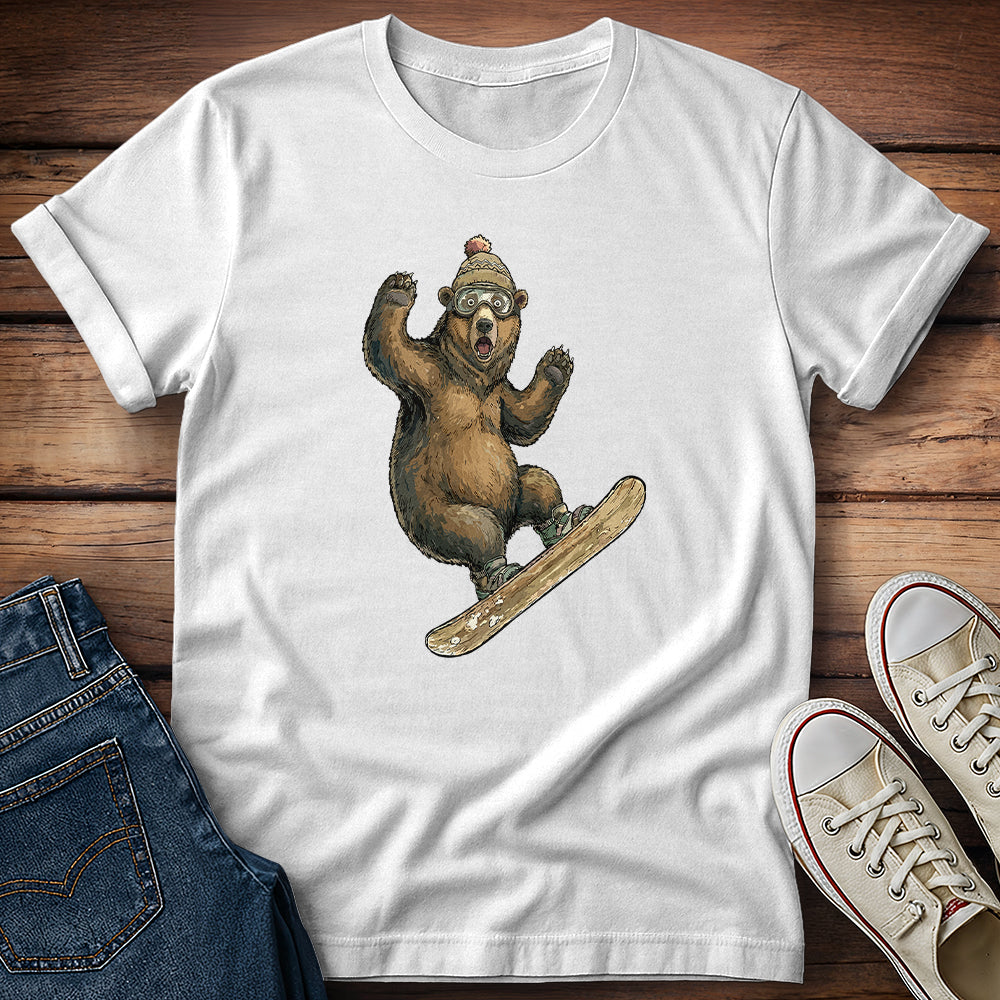 Bear Snowboarding T-Shirt