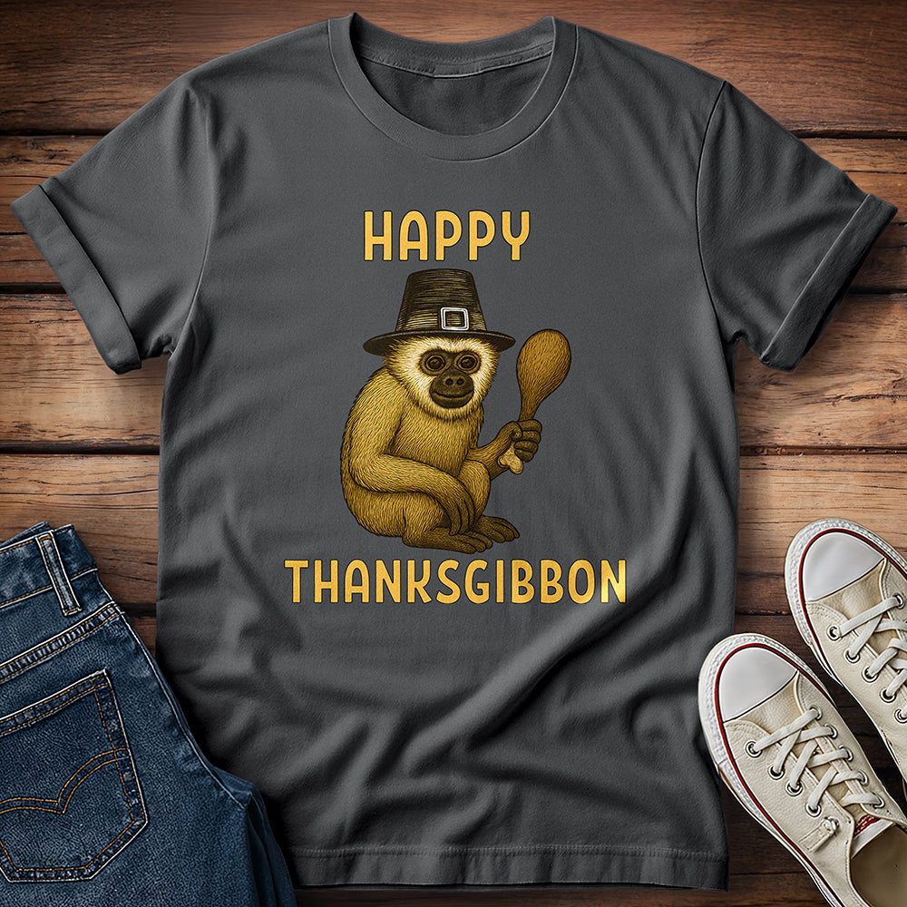 Happy Thanksgibbon T-Shirt