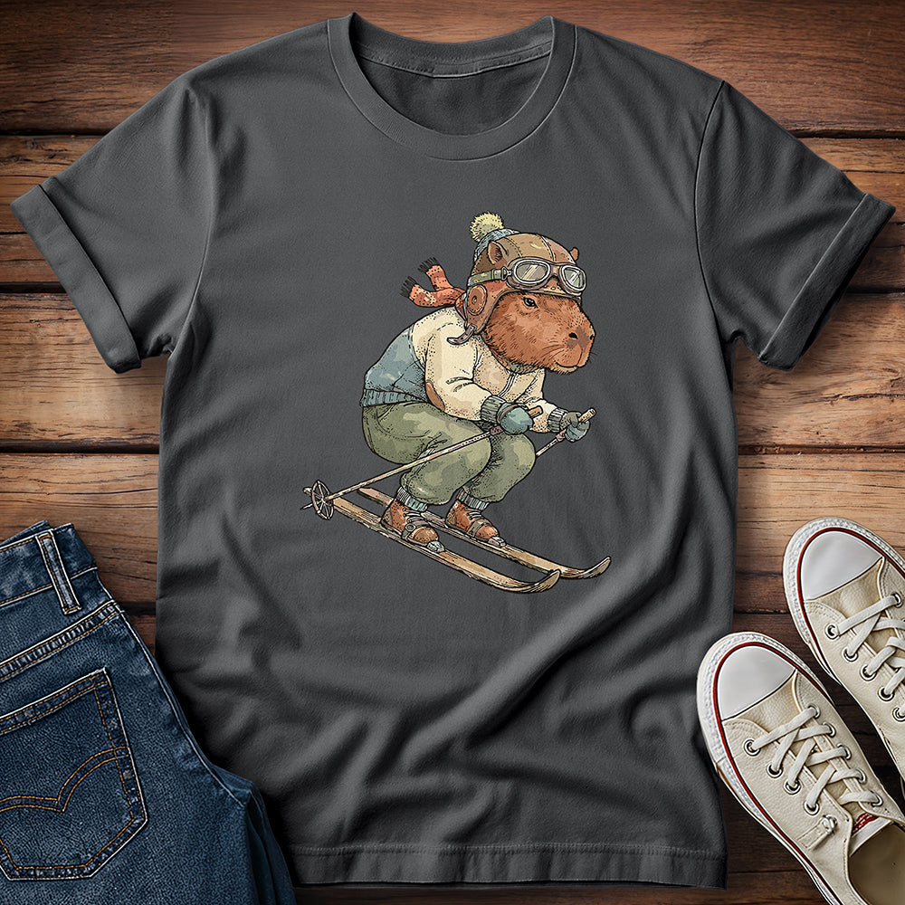 Capybara Alpine Ski Club T-Shirt