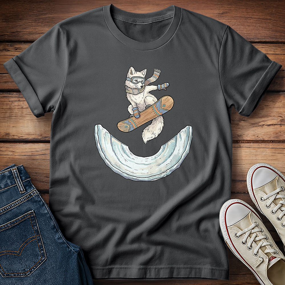 Snowfox In The Halfpipe T-Shirt