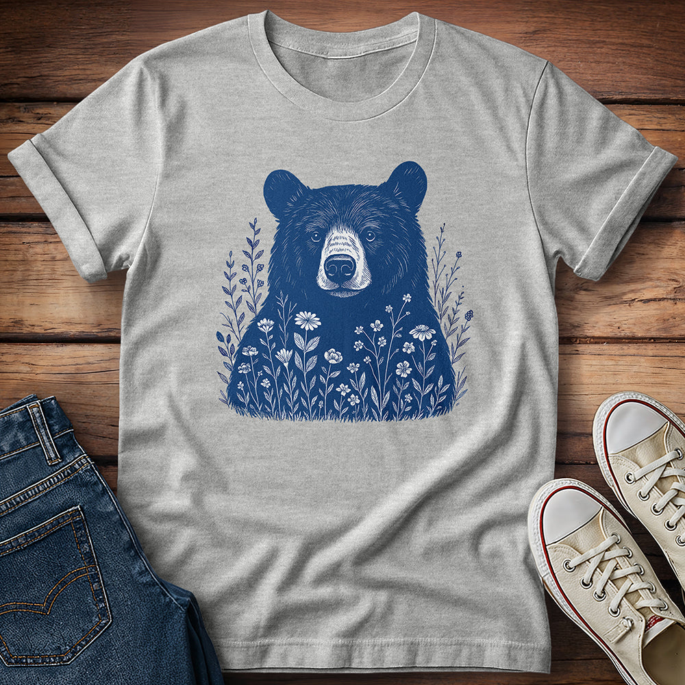 Bear in Wildflowers T-Shirt