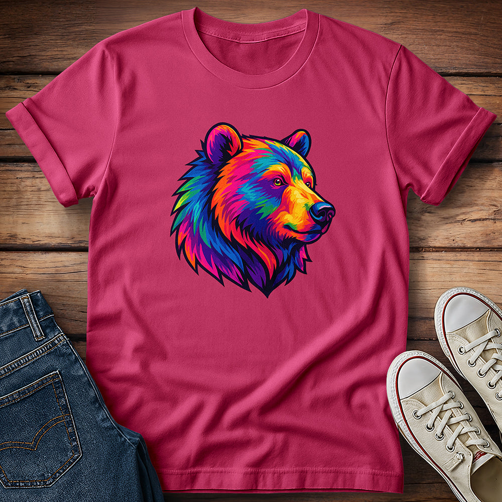 Psychedelic Grizzly Bear T-Shirt