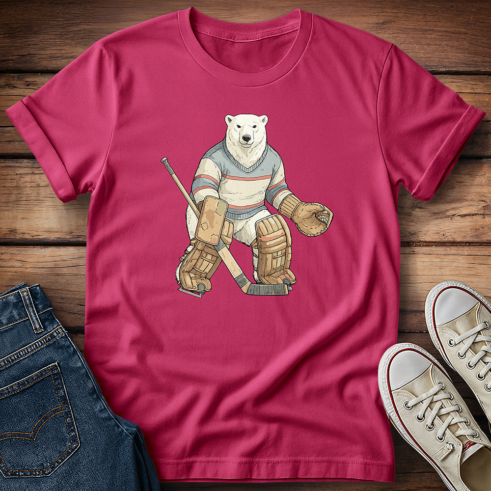 Polar Goalie in the Crease T-Shirt