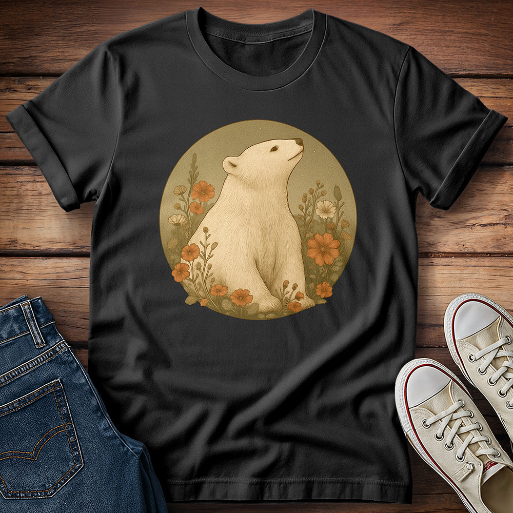 Polar Bear Arctic Foliage T-Shirt