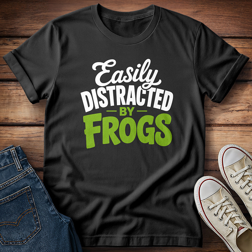 Easily Distracted By Frogs T-Shirt