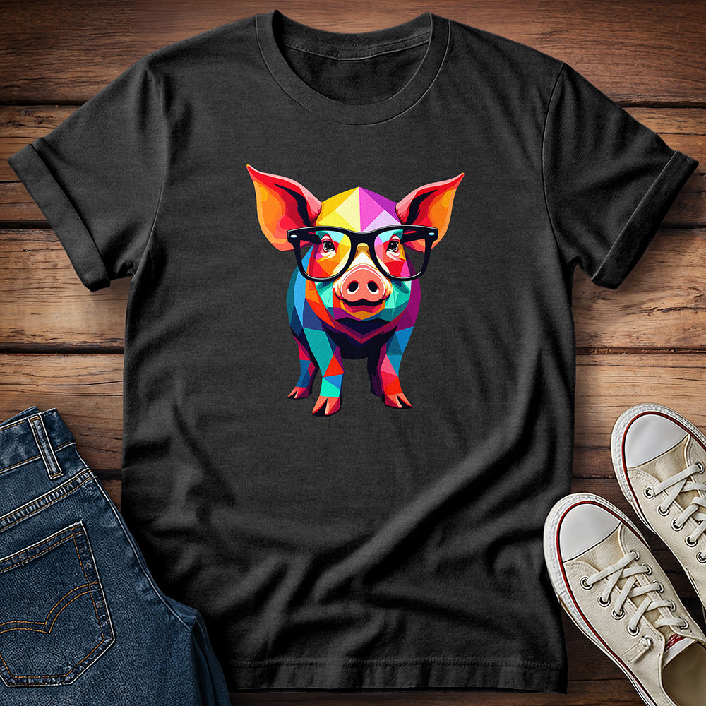 Well Read, Well Fed Pig T-Shirt