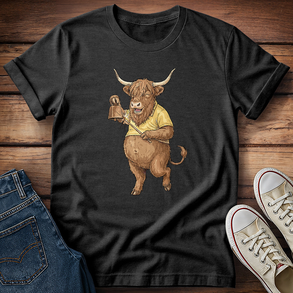 Highland Cow Bell T-Shirt