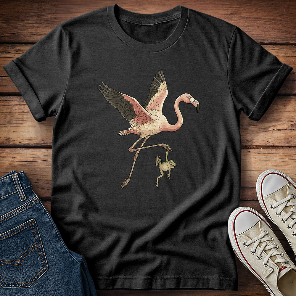Flamingo & Frog: Wingman & Pond Partner T-Shirt