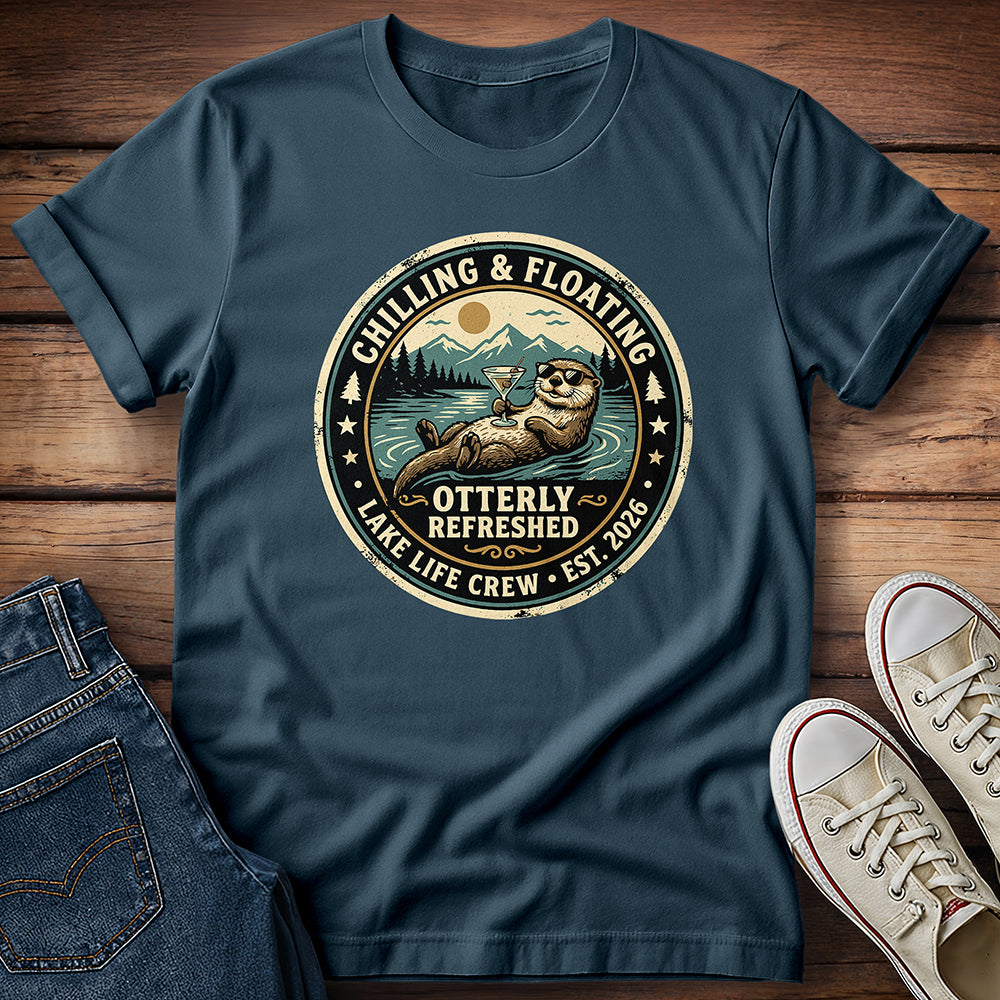 Otterly Refreshed - Lake Life Crew T-Shirt