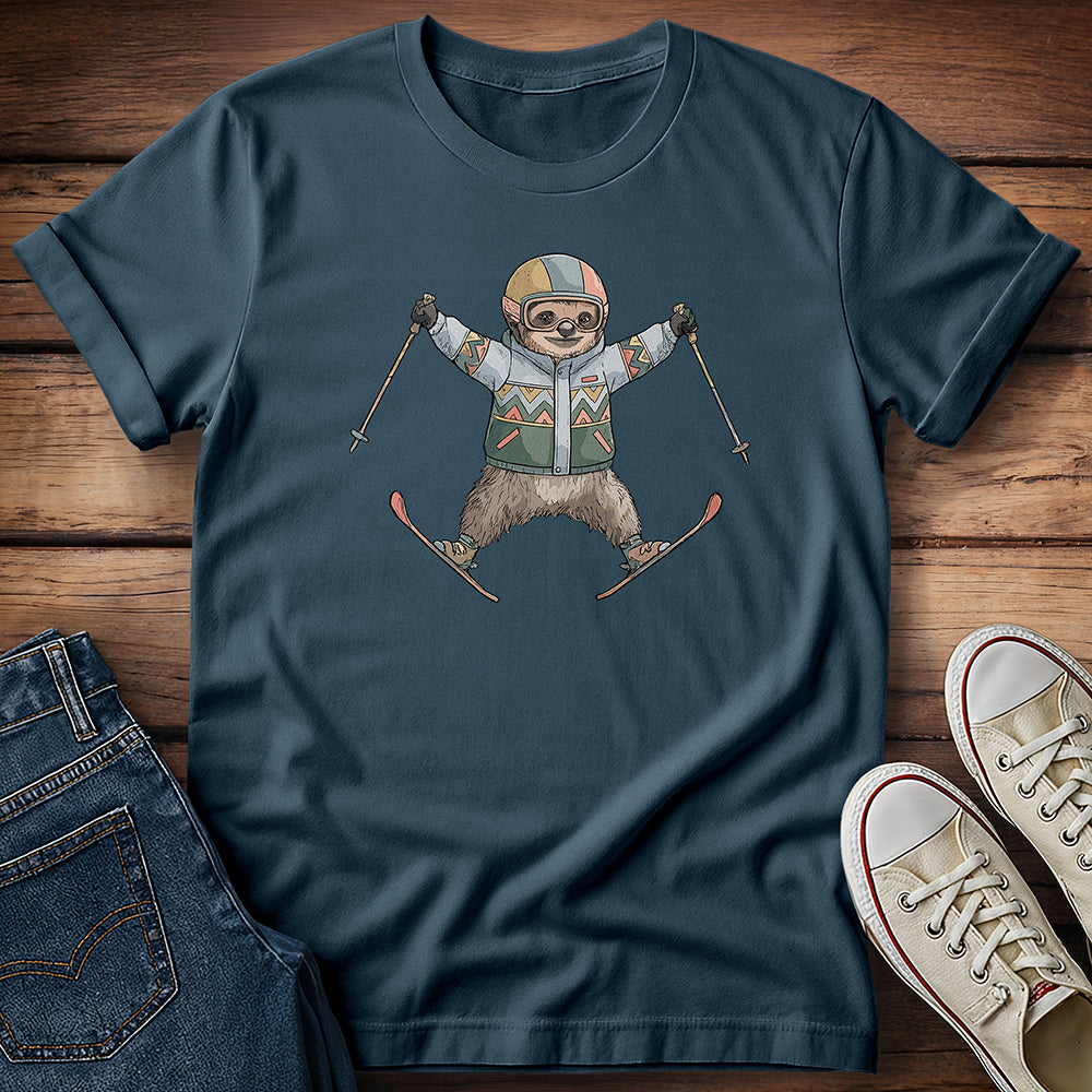 Spread Eagle Sloth Style T-Shirt