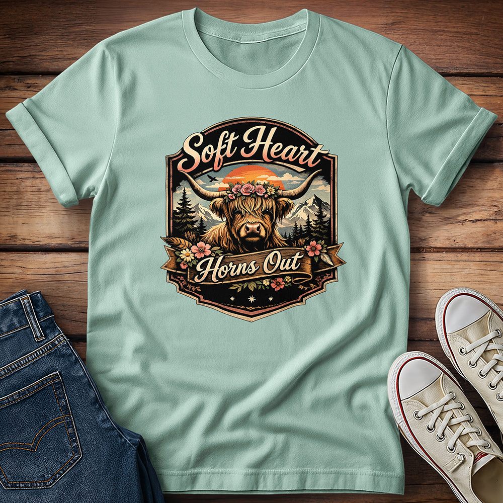 Soft Heart Horns Out T-Shirt