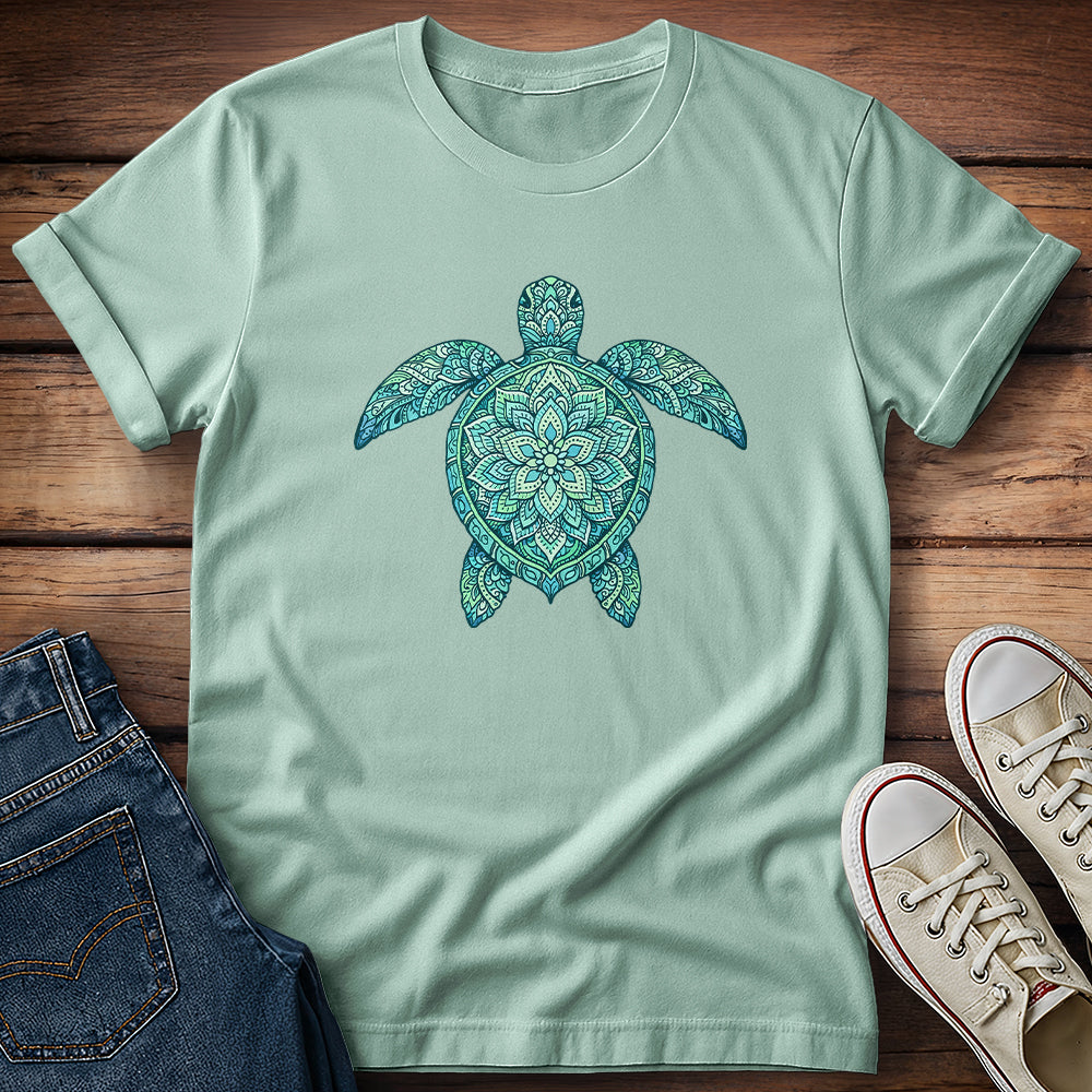 Sea Turtle Mandala T-Shirt