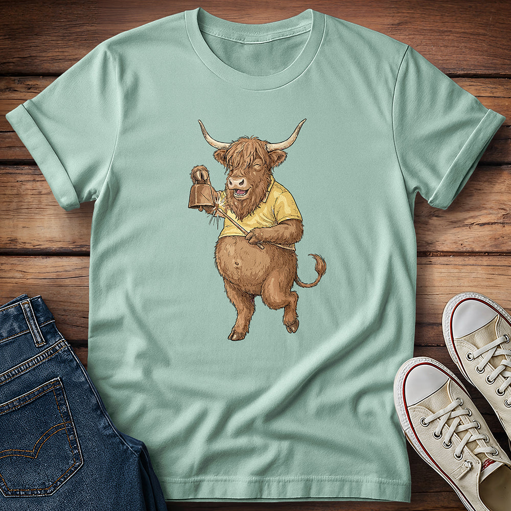 Highland Cow Bell T-Shirt