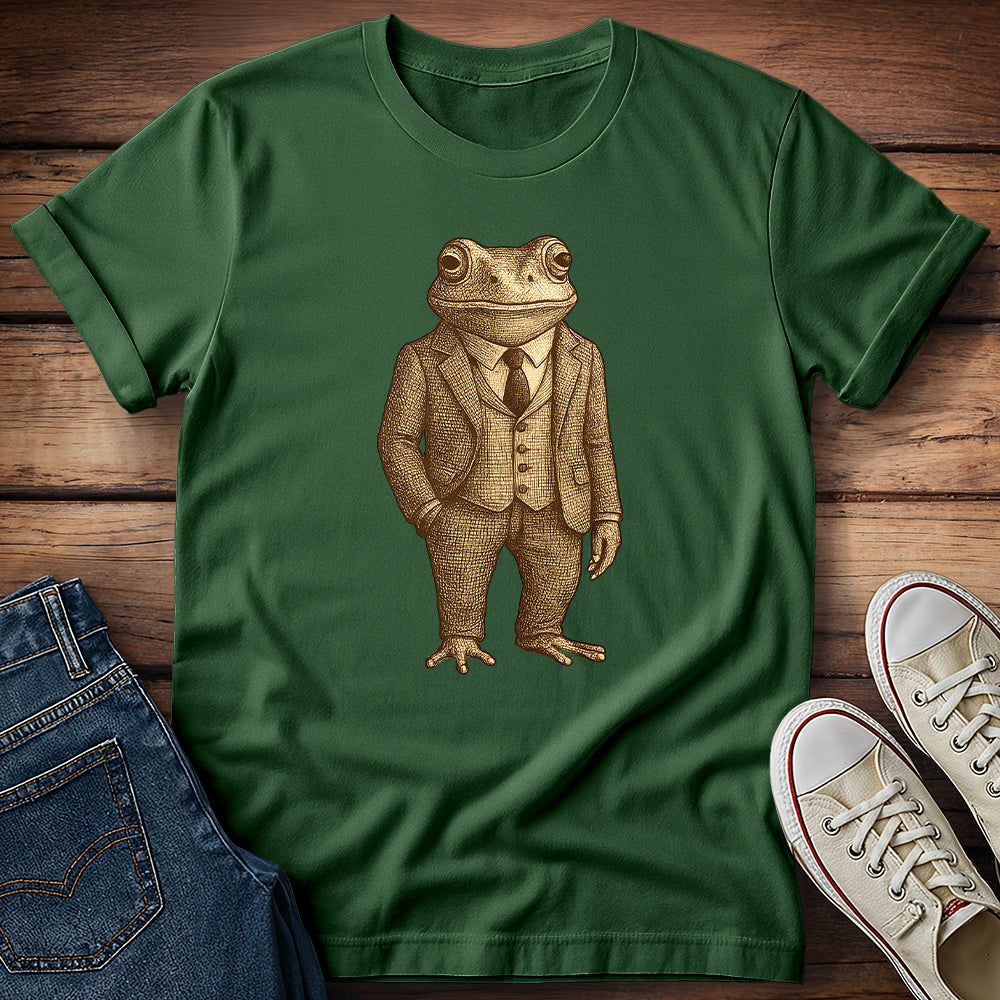 Frog in Suit T-Shirt