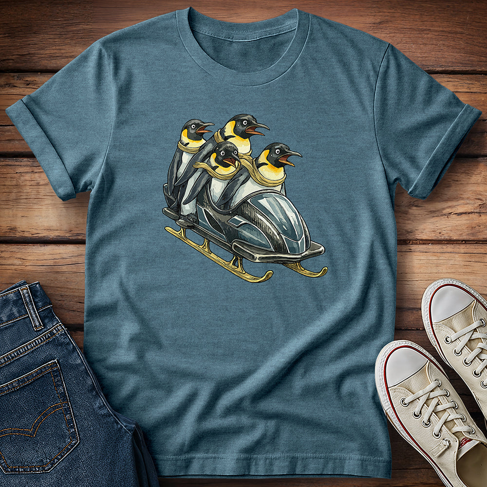 Penguin Bobsled Team T-Shirt