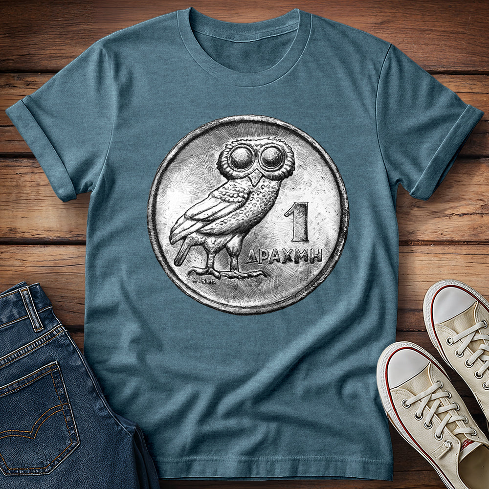 Greek Owl Coin T-Shirt