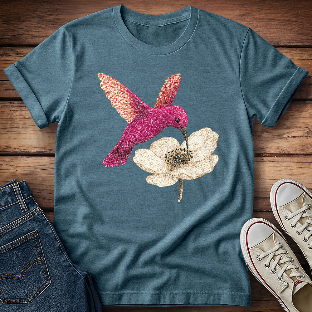 Stippled Violet Hummingbird T-Shirt