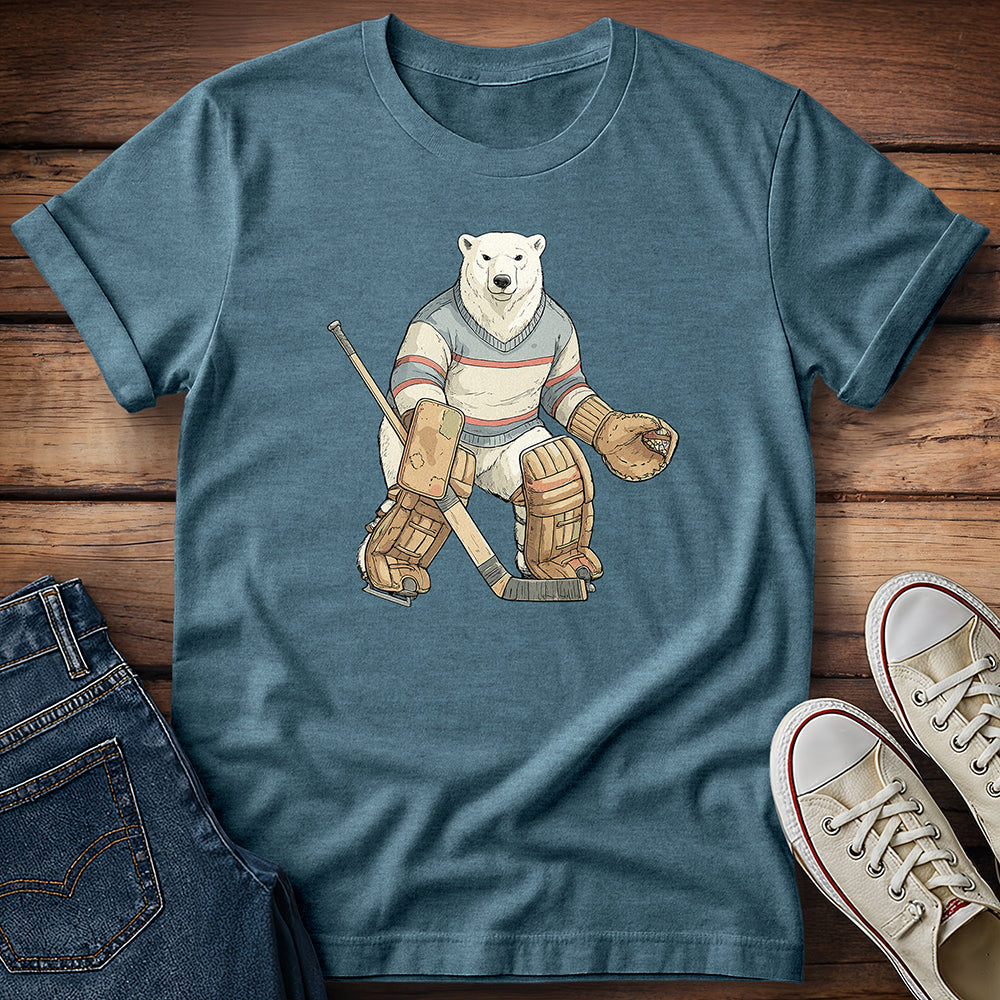 Polar Goalie in the Crease T-Shirt