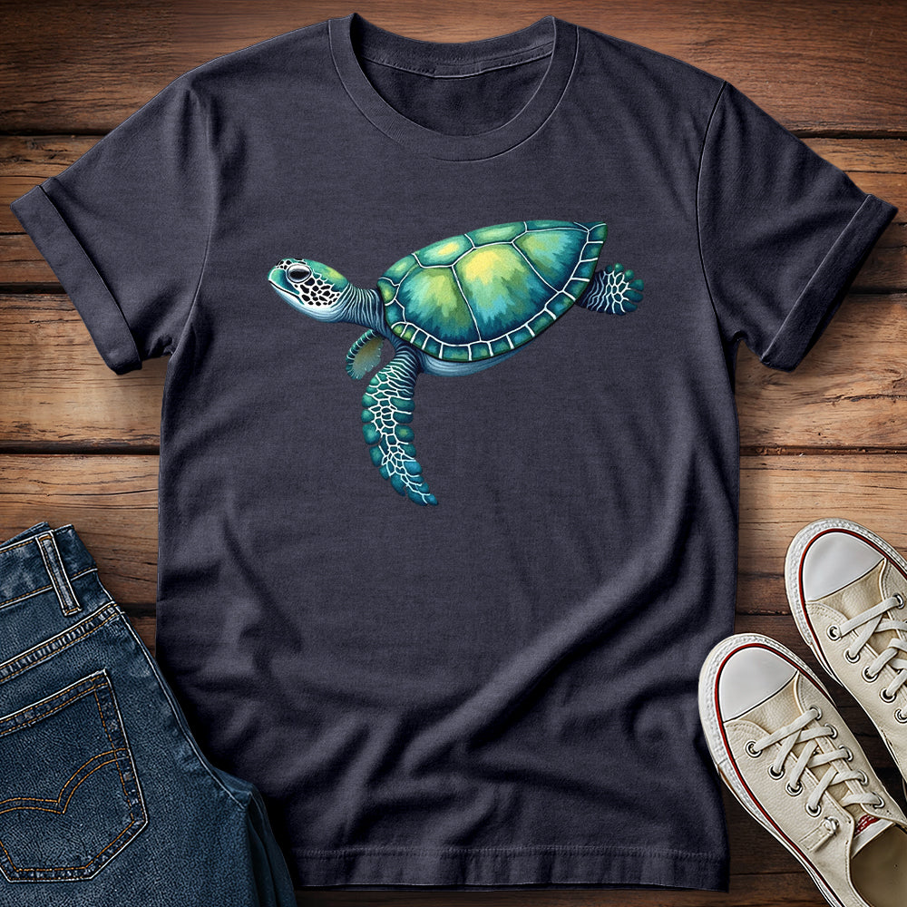 Watercolor Sea Turtle T-Shirt