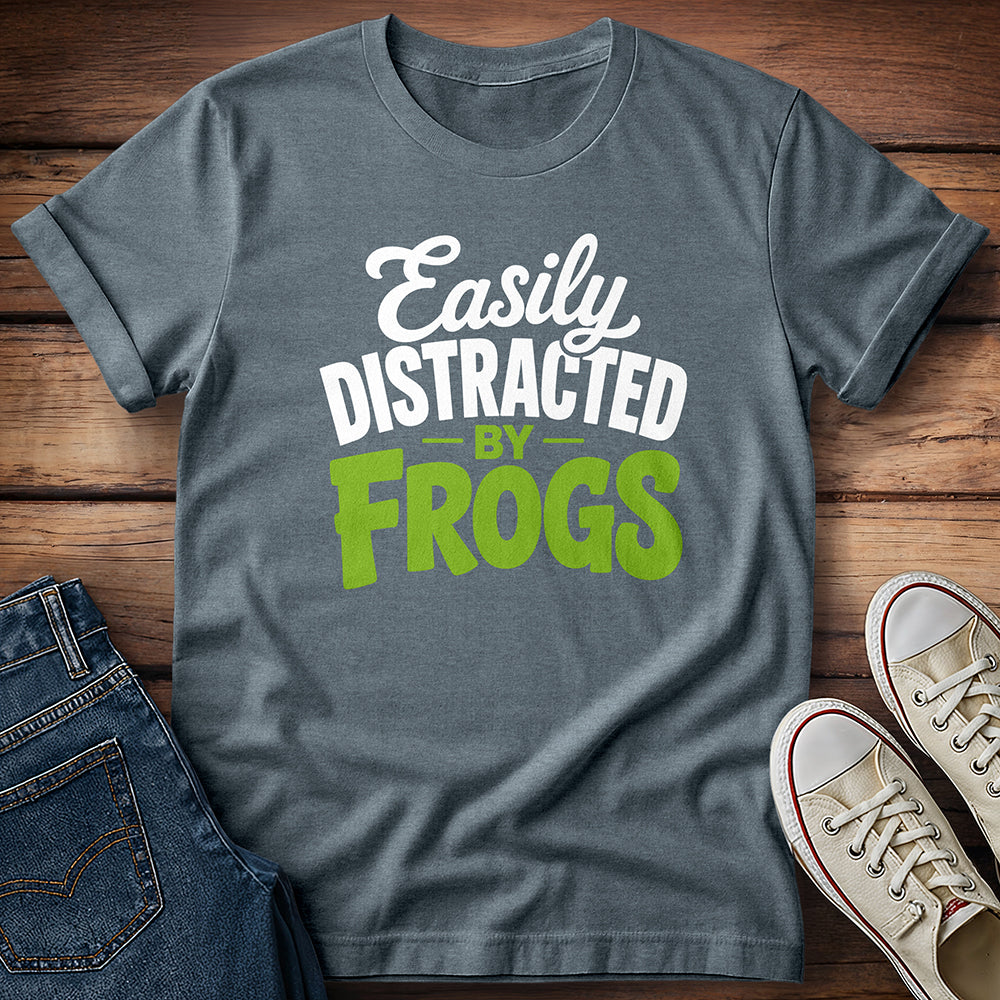 Easily Distracted By Frogs T-Shirt