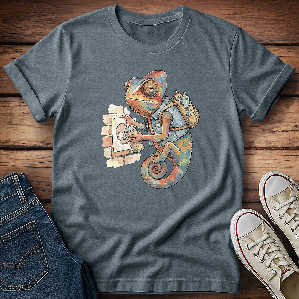 Chameleon Street Art T-Shirt