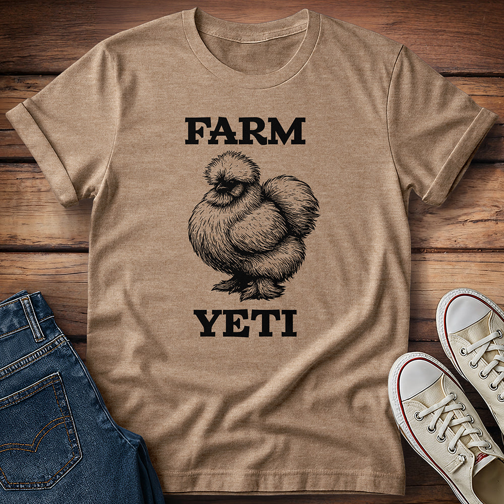 Farm Yeti - Silkie Chicken T-Shirt