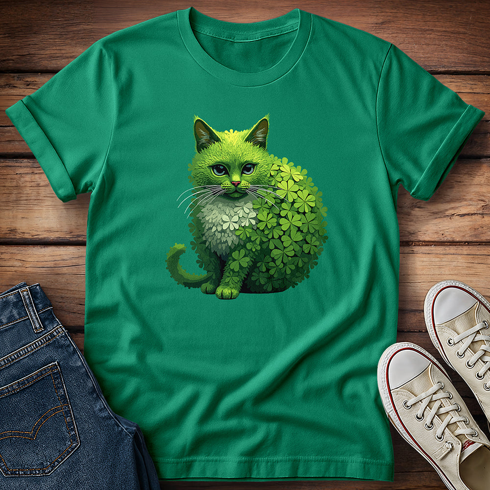Shamrock Chubby Cat T-Shirt