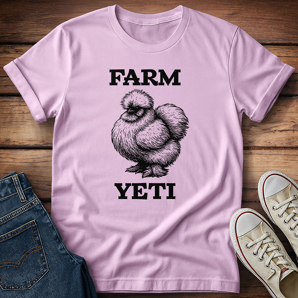 Farm Yeti - Silkie Chicken T-Shirt