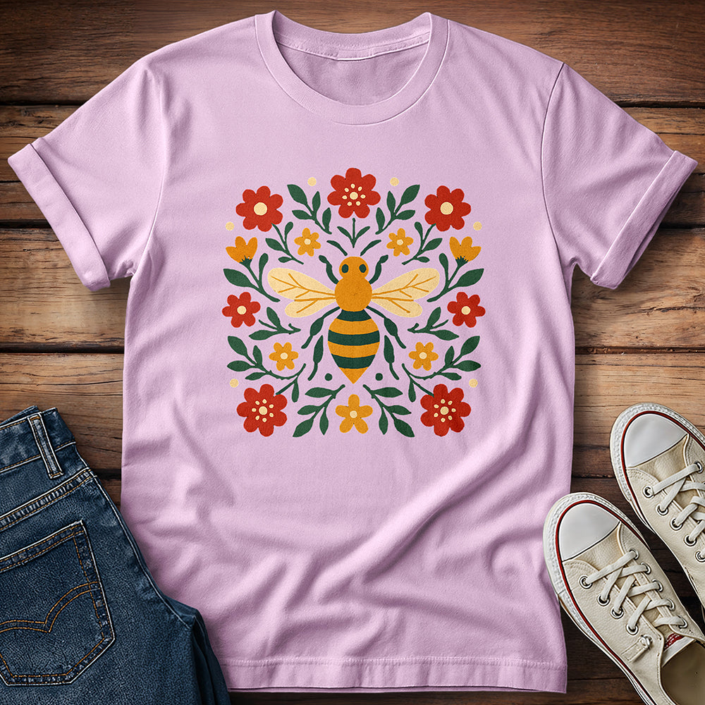 Folk Art Bee T-Shirt