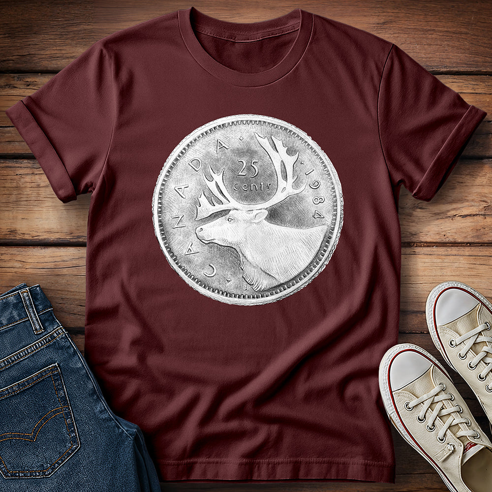 Canada Elk Coin T-Shirt