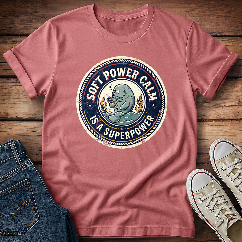 Soft Power Calm Is a Superpower T-Shirt