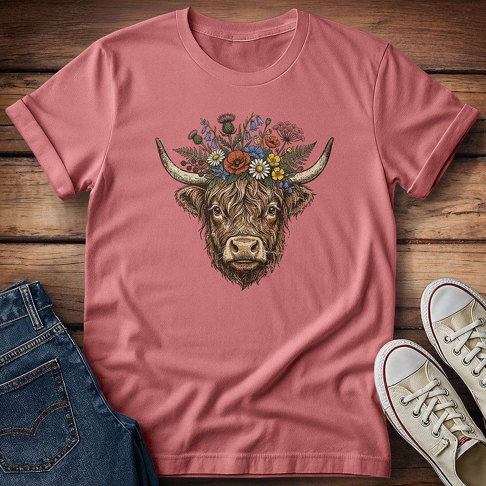 Wild Flower Girl T-Shirt