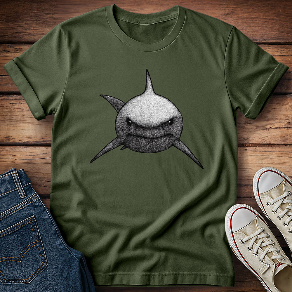 Stippled Shark T- Shirt