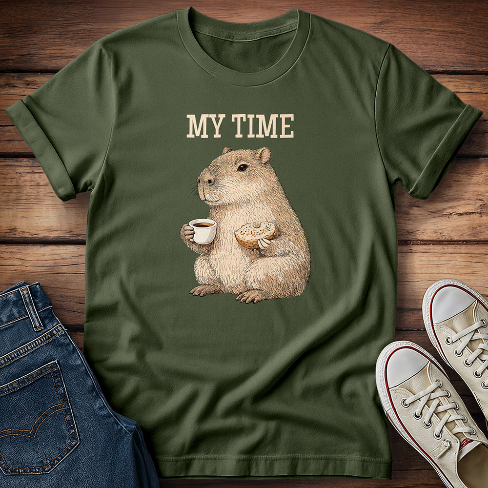 Capybara Coffee Break T-Shirt