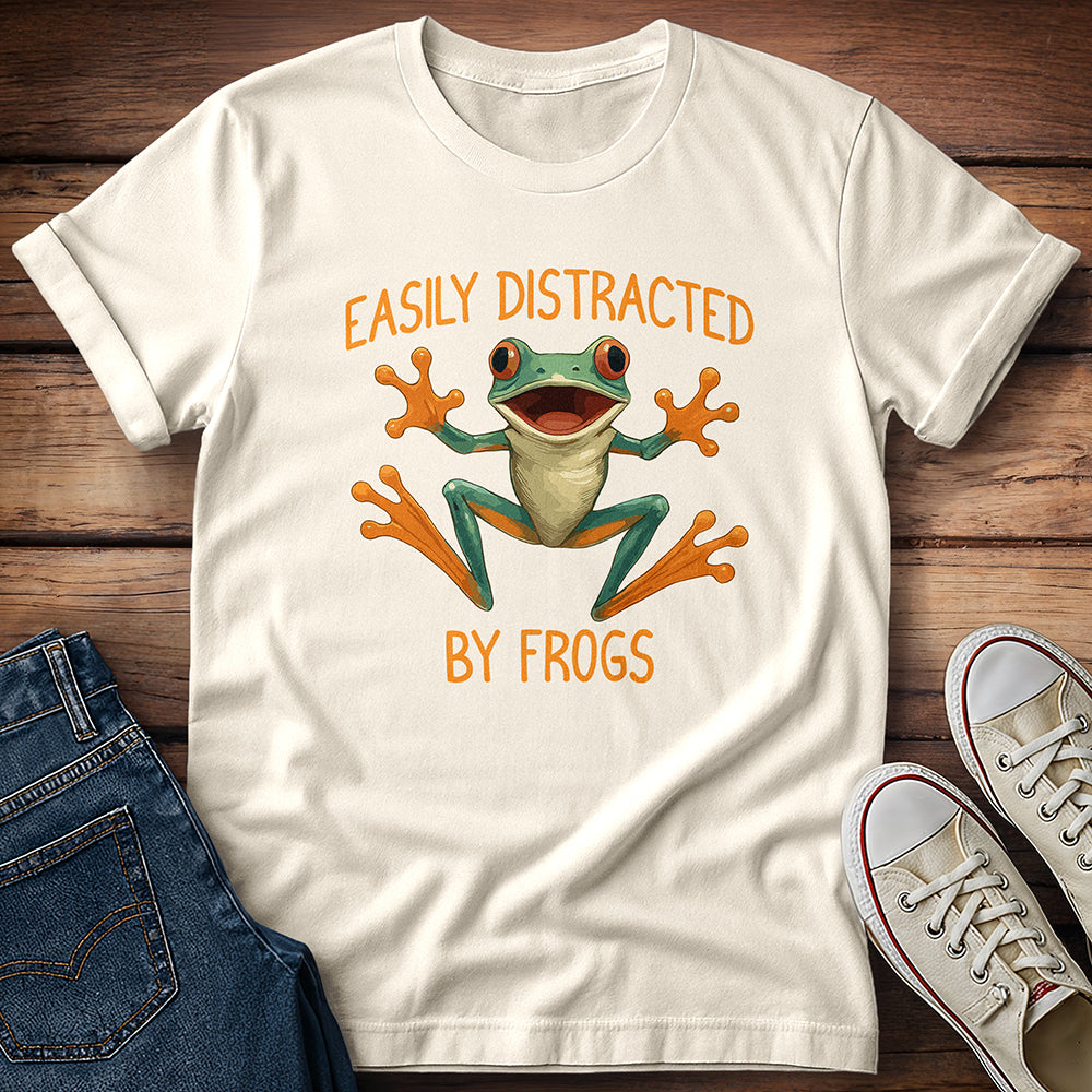 Easily Distracted By Frogs T-Shirt