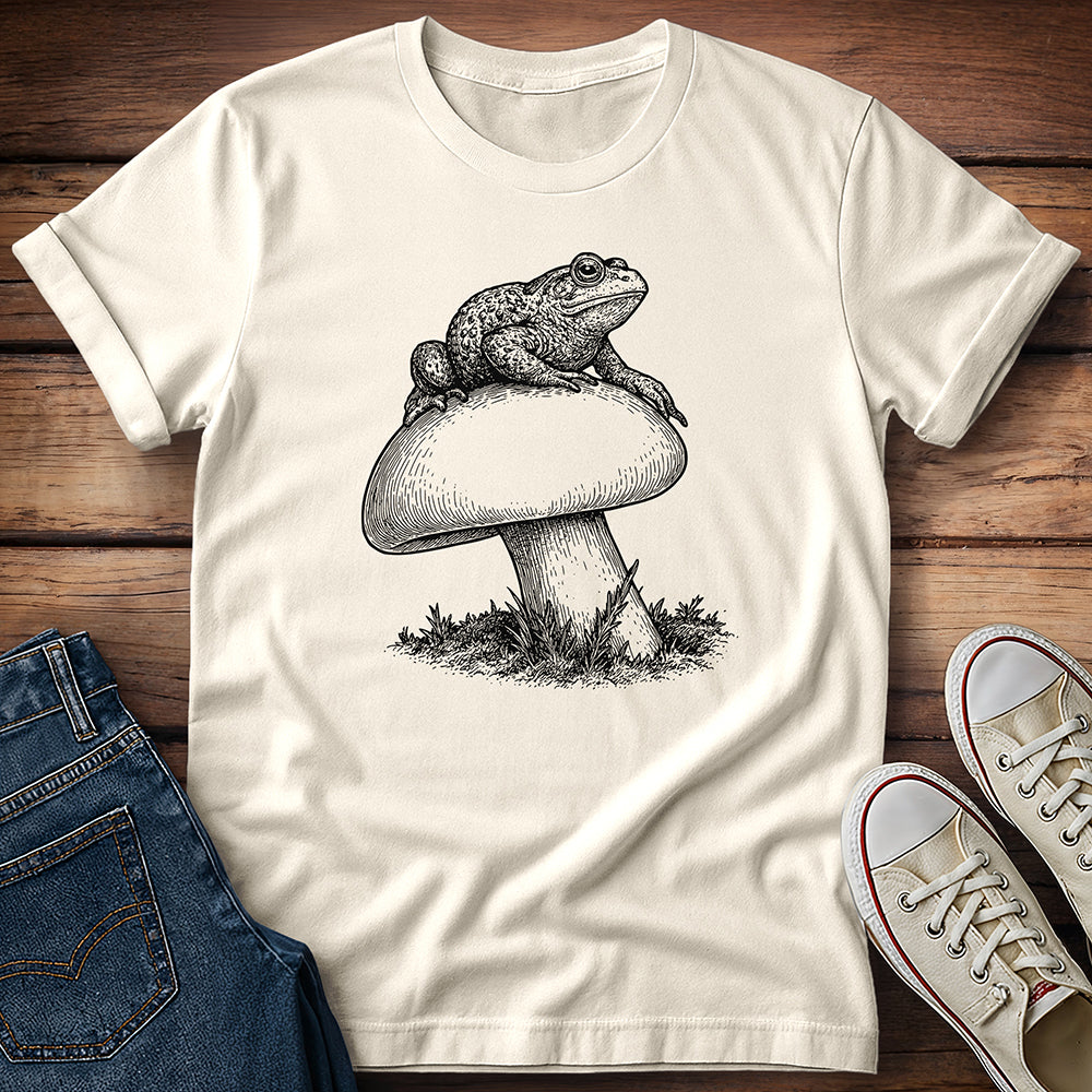 Toad on Toad Stools T-Shirt
