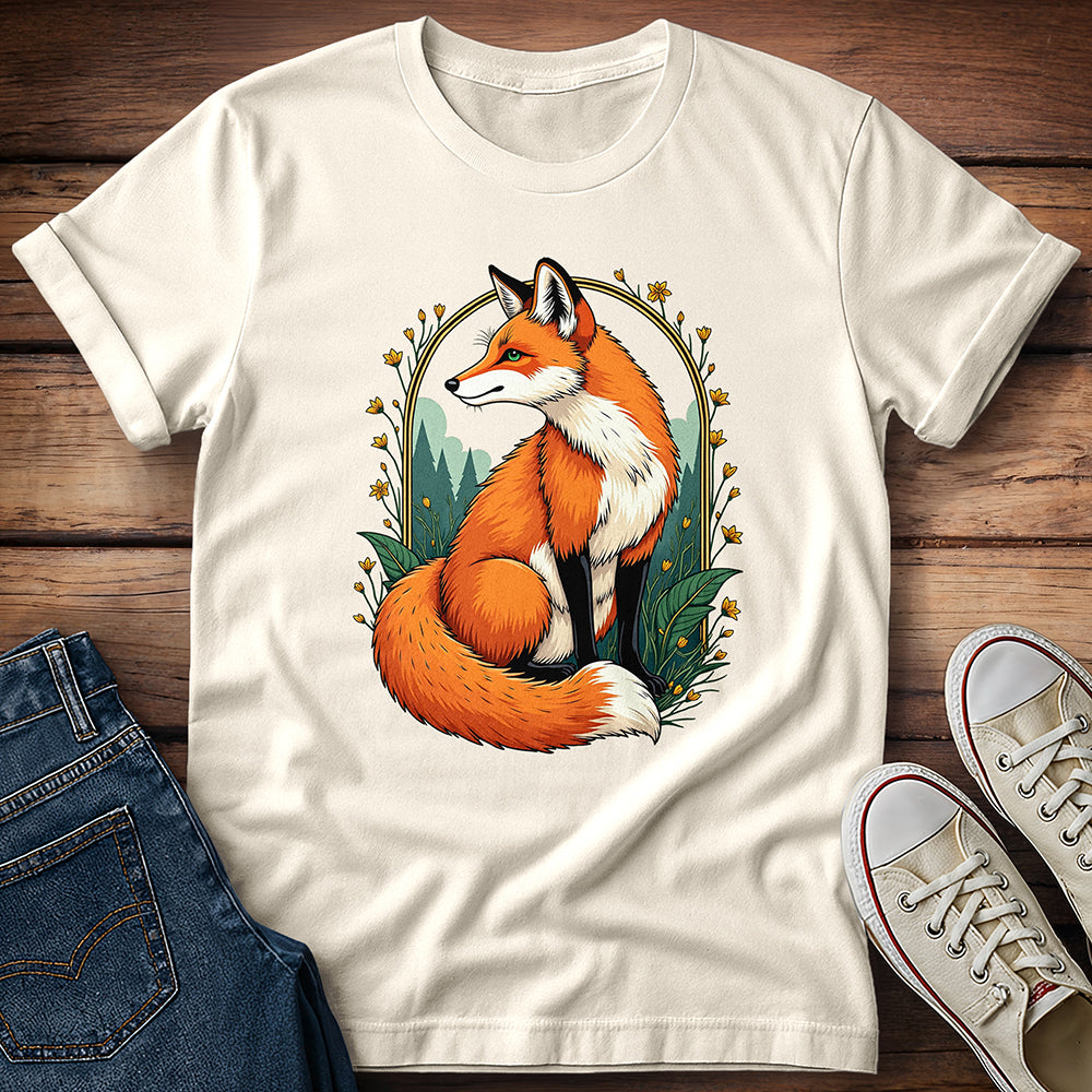 Floral Fox T-Shirt