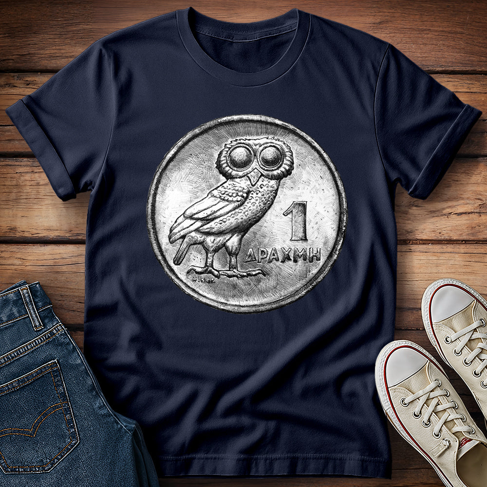 Greek Owl Coin T-Shirt