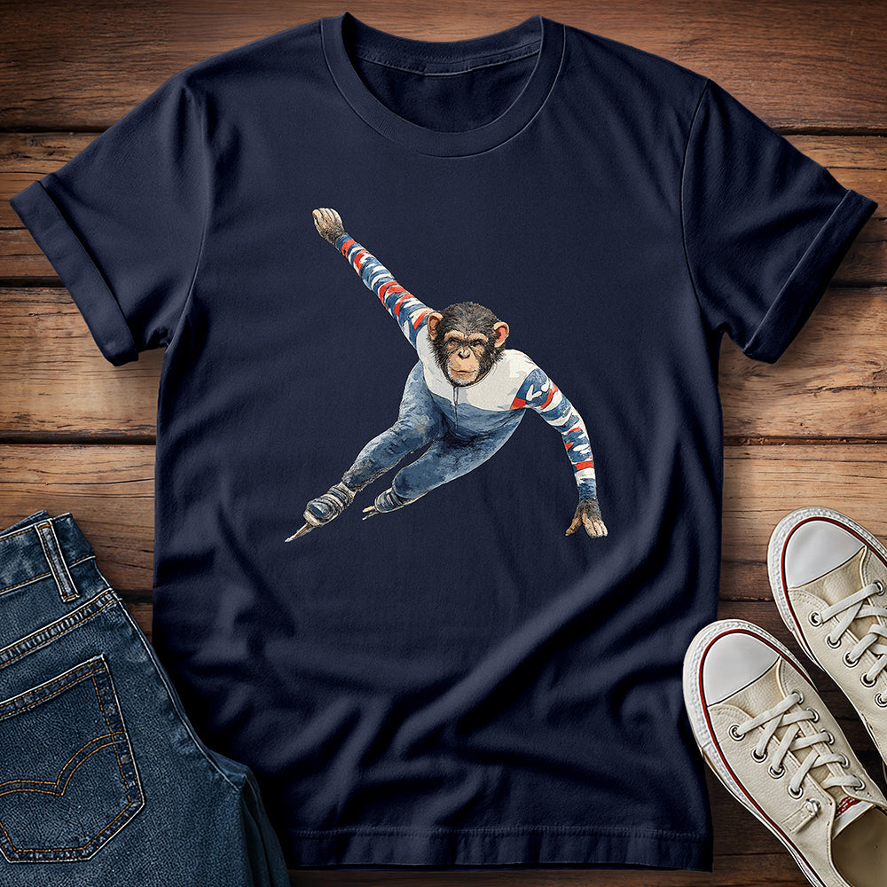 Chimpanzee - Chimpions of the Ice T-Shirt