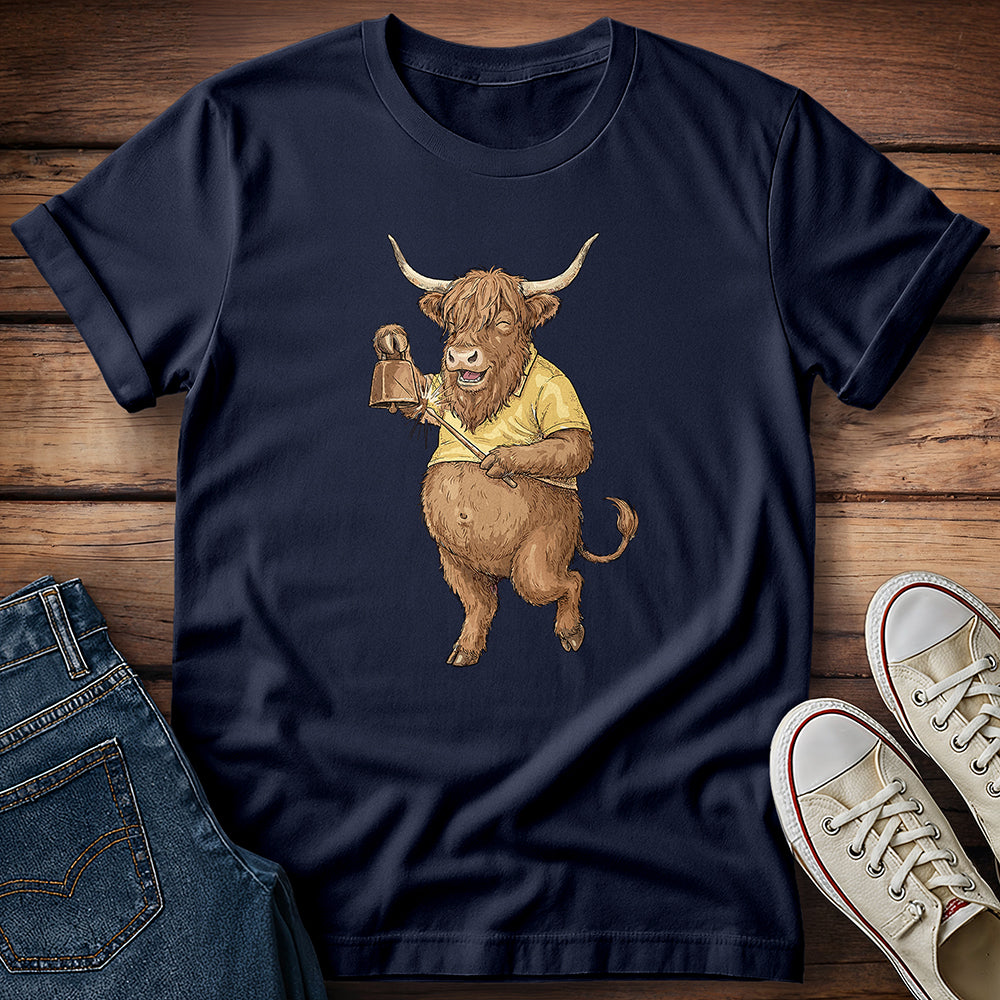 Highland Cow Bell T-Shirt