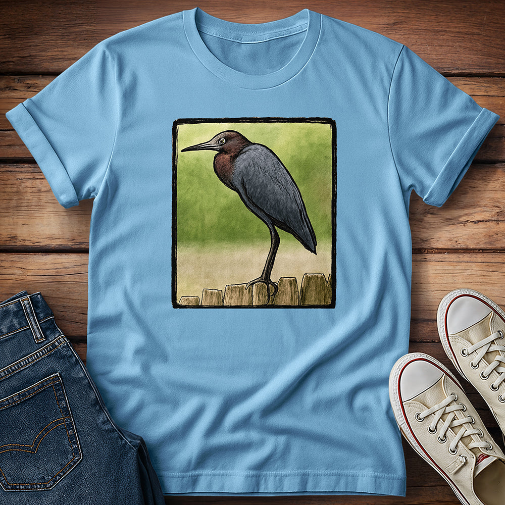 Framed Crane T-Shirt