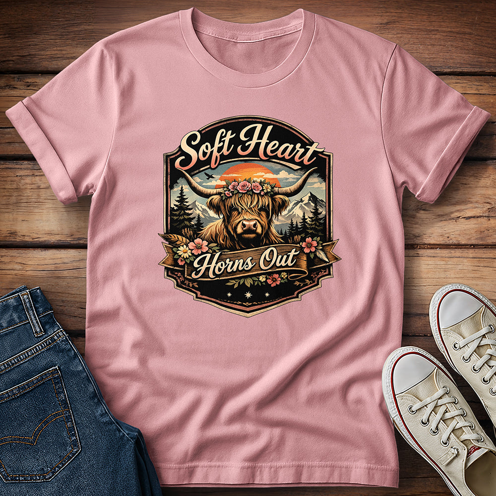 Soft Heart Horns Out T-Shirt