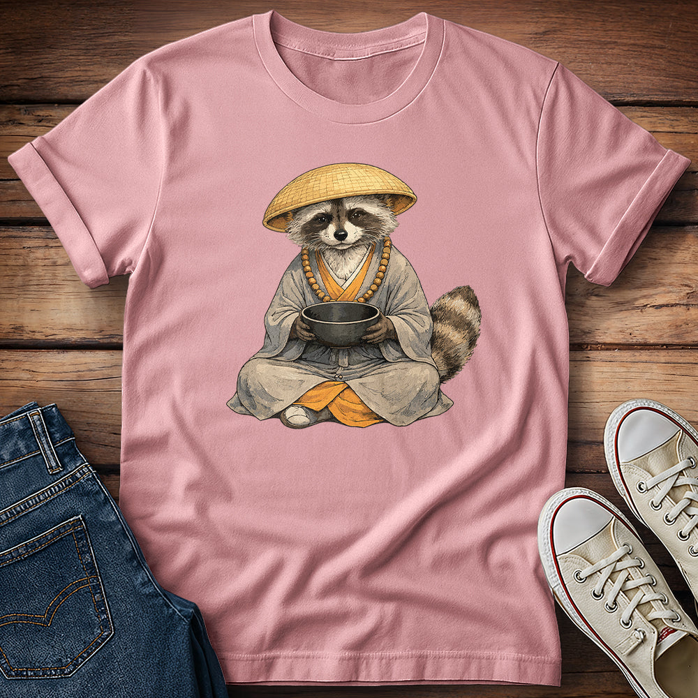 Zen Raccoon - Master of the Middle Path T-Shirt